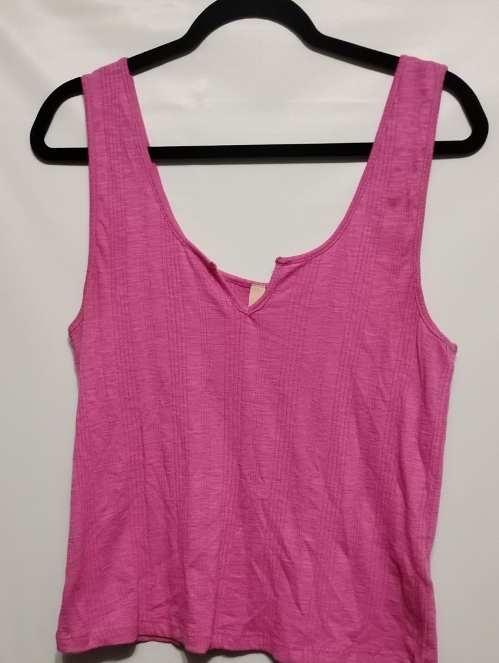 PILCRO Women's L Pink Sleeveless Tank Top